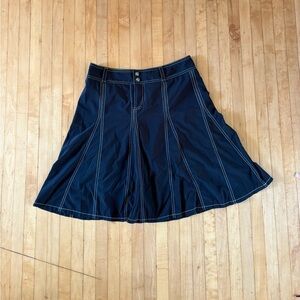 Black Athleta paneled skort